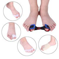 Hallux Valgus Bunion Corrector, 9 Pcs Pain Relief Bunion Protector Sleeves Set for Proper Toe Alignment