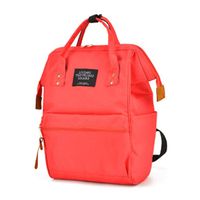 Feriay Women Casual Mommy Feeding Bottle Backpack Zipper Student Schoolbag Backpacks