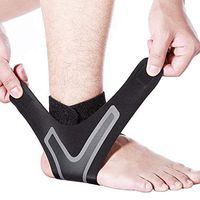 Ankle Brace-Ankle Support with Super Elastic and Comfortable Adjustable Ankle Brace for Men Ankle Wrap Prevent Sprained Ankle Perfect for Sports Compression Ankle Brace for Women (Left, S)