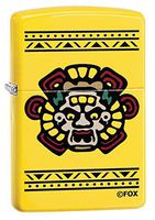 Custom Personalized Zippo Mayans M.C. Lemon Color Windproof Lighter Free Engraving #49020