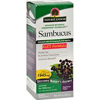 Nature's Answer Sambucus nigra Black Elder Berry Extract Kids Formula - 4 fl oz , Kid ,Toy , Hobbie , Nice Gift