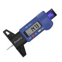Tire Tread Depth Gauge, Preciva LCD Digital Tire Tread Depth Gauge Tool with Inch and Metric Conversion of 0-0.98 inches