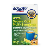 Equate Daytime Severe Cold and Flu Multi-Sympton 6 Packets
