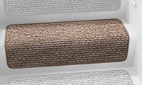 Prest-O-Fit 5-0072 Decorian Step Huggers For RV Stairs Butter Pecan Brown 13.5 In. x 23.5 In. by Prest-O-Fit