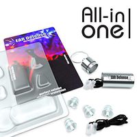Earplugs for Concerts | Noise cancelling Ear Plugs for Musicians, DJ, Motorcycle | Noise Reducing for Drummers | Reusable, Washable, Soft Silicone - 2 Pair Value Pack 27dB & 23dB