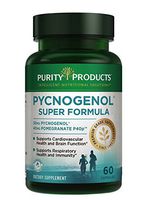 Pycnogenol Super Formula- Activated Pycnogenol Pomegranate P40p- 60 Capsules