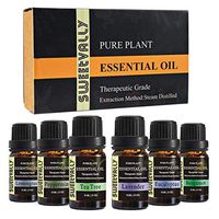 Aromatherapy Essential Oil Set, 100% Pure & Therapeutic Grade - Basic Essential Oils Gift Set & Kit (Set B(6Pack/Set), 10 ml(0.33 Floz))