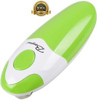 Kitchen Restaurant Mama Manual Automatic Safety Electric Can Opener& Bangrui Professional Electric Can Opener.One-touch switch .Smooth can edge.Being friendly to left-hander and arthritics! (Green)