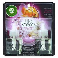 Air Wick RAC 91112 91112 Life Scents Scented Oil Refill, Summer Delights, 0.67 oz, 0.67 fl. oz, 6.51" Height, 5.95" Width (Pack of 12)