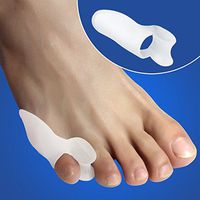 Skuleer(TM)2pcs Silicone Gel Foot Care Tool toe Separator & Little toe valgus protector & Bunion adjuster for Women