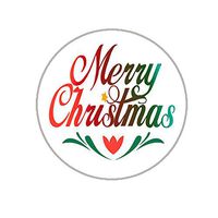 Merry Christmas Envelope Seals - 1.2" Christmas Stickers - 144 Fun Holiday Stickers (Merry Christmas)