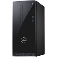 Dell Inspiron 3650 Desktop Computer, Intel Core i7 7700T Quad-Core 3.6 GHz, 16GB DDR4, 128GB SSD Boot + 1TB HDD, DVD-RW, Nvidia GeForce GTX 1050, Included Mouse & Keyboard, Card Reader, Windows 10