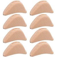 Elcoho 4 Pairs Toe Filler Inserts Shoe Filler Forefoot Pad to Make Big Shoes Fit