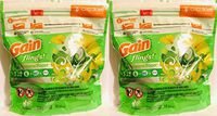 Gain Flings Laundry Detergent Pods - Original Scent - 14 Count Pacs Per Package - Pack of 2 Packages (Total of 28 Pods)