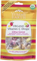 YUMMY EARTH DROPS,OG2,VIT C,CITRUS, 3.3 OZ