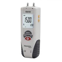 Rupse Hand-held HT-1890 Digital Differential Pressure Gauge Barometer Professional Digital Air Pressure Meter & HVAC Manometer