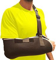Arm Sling Shoulder Immobilizer Brace – Shoulder Sling Arm Brace with Thumb Support to Stabilize Broken Arm, Rotator Cuff, AC Joint, Carpal Tunnel Wrist Pain, Elbow Tendonitis, Hand & Forearm Sling
