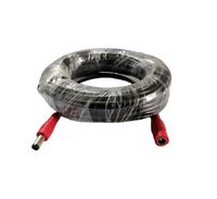 60ft 12V DC Universal Supply Power Extension Cable Cords 2.1mm x 5.5mm Plug Power Extension Cords Cables Compatible with 12V Power Adaper for Home Security Camera IP Camera DVR NVR 18M