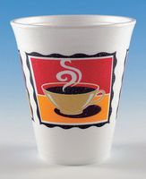 Wincup Foam Cup, Javalisious, Insulated, 12Oz.Multi (WCP213572) Category: Foam Cups
