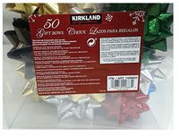 Kirkland Signature 50-Pack Gift Bows - 998981, Multi-Color