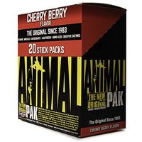 Animal Pak Cherry Stick Pack Box, Cherry Berry, 20 Count