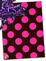 24" X 833' 2 Color Dots Gift Wrap
