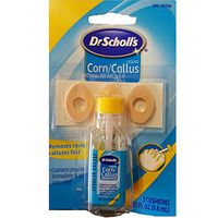 Special Sale Pack of 6 DR. Scholls Corn/Callous REM Liquid 26200 0.33 oz