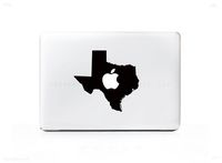 Texas State Outline Sticker Decal For MacBook Pro 13" 15" 17" Universal Sticker. 6 Year Guarantee