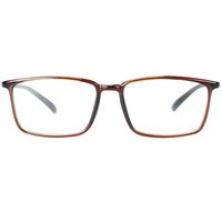 DUCO Blue Light Blocking Glasses Superlight Eyeglasses Frame Anti Blue Ray Computer Gaming Glasses 306 (Transparent Brown)