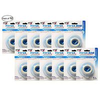 Instant Aid- First Aid All Purpose Clear Tape (1 Roll) (Pack of 12) by Purest