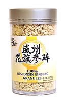 Wisconsin American Ginseng Granules Perfect for Making Teas 纯正威州花旗参碎 (6oz)