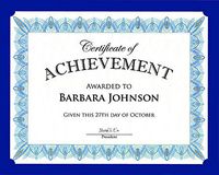 Geographics Navy Certificate Holder, 9.5" x 12", 10/Pack (47835)