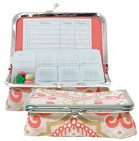 Wellspring Weekly Pill Case - Coral Skies Sandreen