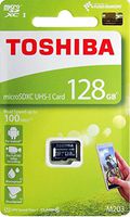 Toshiba 128GB M203 microSDXC UHS-I U1 Card Class 10 microSD micro SD Card Memory Card 100MB/s
