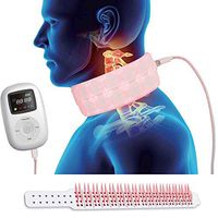 LASTEK Laser Red Light Infrared Cervical Vertebra Device Neck Pain Relief Physiotherapy Device for Wound Healing Inflammation Diminishing