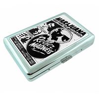 Reefer Madness Vintage Poster Silver Cigarette Case S2 Metal Wallet Id Holder 4" X 2.75" RFID Protection