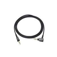 ATH-MSR7 Replacement Audio Cable Extension Cord Lead Compatible Audio Technica ATH-MSR7NC ATH-MSR7GM ATH-SR5NBW ATH-SR5BT Sony MUC-S12SM1 MDR-1A Headphones (Black-L Shape)