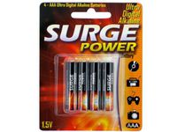 SURGE POWER Alkaline AAA Battery, 1 EA