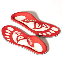 VALSOLE Plantar Fasciitis Insoles for Men and Women Arch Supports Orthotics Shoe Inserts, Relieve Flat Feet, High Arch, Foot Pain (red-107a, Mens 7-7 1/2 | Womens 9-9 1/2)