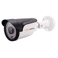 TIGERSECU Super HD 1080P Indoor/Outdoor IP66 Bullet Security Camera, 65ft Night Vision, 2.0mp (Power Supply and Coaxial Cable Sold Separately)