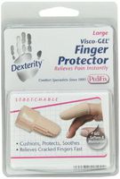 PediFix Dexterity Fabric-covered Finger Protector with Visco-gel Large