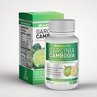 NutraBionix - Garcinia Cambogia - HCA Dietary Supplement – Natural & Safe – Caffeine Free Diet Pills – Appetite Suppressant, Carb Blocker, Weight Loss Supplement