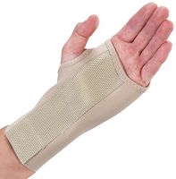 Bilt-Rite Mastex Health 7 Inch Right Wrist Splint, Beige, Medium