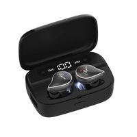 Earbuds Bluetooth Wireless, 100H Playtime Bluetooth Headphones 5.0 TWS with 2000mAh Charging Case and Microphone, in-Ear Hi-Fi Quick-Pair Bluetooth Earphones for iPhone and Android