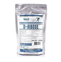 WellBodyNaturals 100% Pure D-Ribose Powder 1000 Grams - Pharmaceutical USP Grade