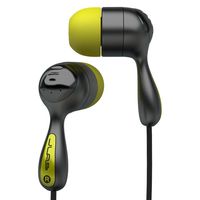 JLab Audio JBuds Hi-Fi Noise-Reducing Ear Buds, Guaranteed for Life - Black/Yellow