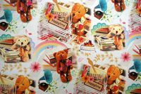 Gift Wrapping Paper - Happytime with School Bears