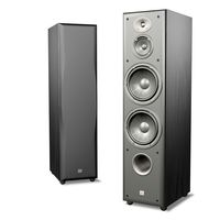 JBL Northridge E80 3-Way Dual 6-Inch Floorstanding Speaker, Single (Black Ash) (Discontinued by Manufacturer)