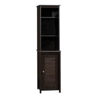 Sauder Bathroom Shelves, Furniture Bath Peppercorn Linen Tower finish