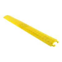 Homend 1pc Polyurethane Cable Ramp Protective Cover, 2,000 lbs Max Heavy Duty Drop Over Hose & Cable Track Protector,Safe in High Walking Traffic Areas -for Outdoor & Indoor Use (S(Small)- 1 Piece)